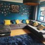 U Shape Corner Sofa Bed with Storage Image 2