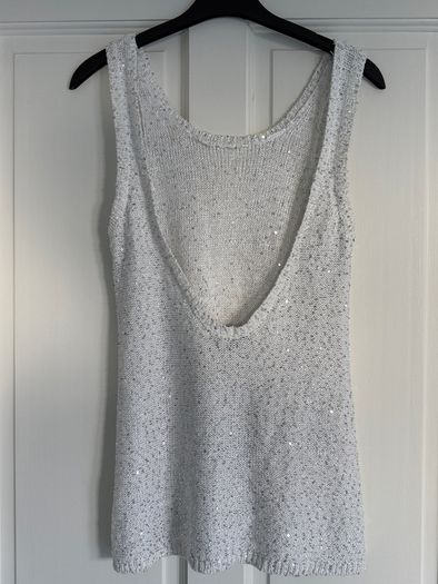 River Island Sequin Knit Top