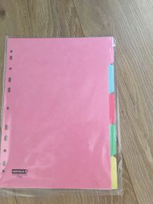 A4 Dividers