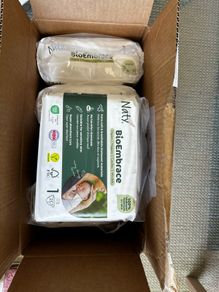 Eco by Naty nappies size 1 (Newborn 2-5kg / 4-11 lbs)