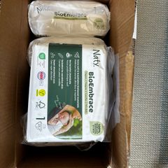 Eco by Naty nappies size 1 (Newborn 2-5kg / 4-11 lbs)