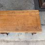 Antique Wooden Side Table Image 2
