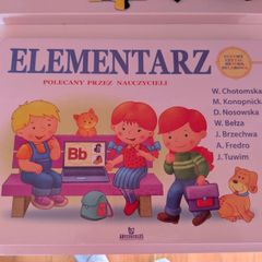 Polish Elementarz Reading Primer Book (Syllable Method)  Used