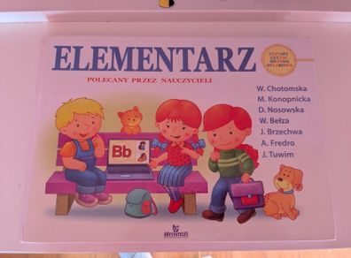 Polish Elementarz Reading Primer Book (Syllable Method)  Used