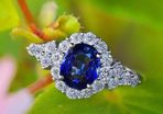 Halo Style Ring