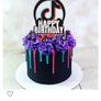 Birthday cake toppers - TIK TOK Image 5