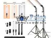 45111 2x 188 Led Photo Studio Dimmable Fill Light