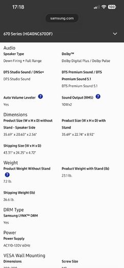 samsung tv