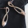 Breil Italian Design Silver Tone Earrings Image 3