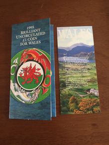 1995 1 Pound Wales Proof Coin Pack