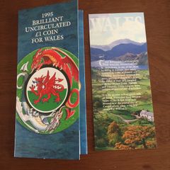 1995 1 Pound Wales Proof Coin Pack