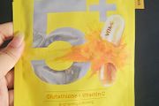 K-Beauty Numbuzin Glutathione Vitamin Concentrated Mask for Brightening and Glowing