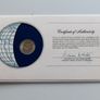 Greece 1976 Vintage Coin Stamp cover BUNC Image 3