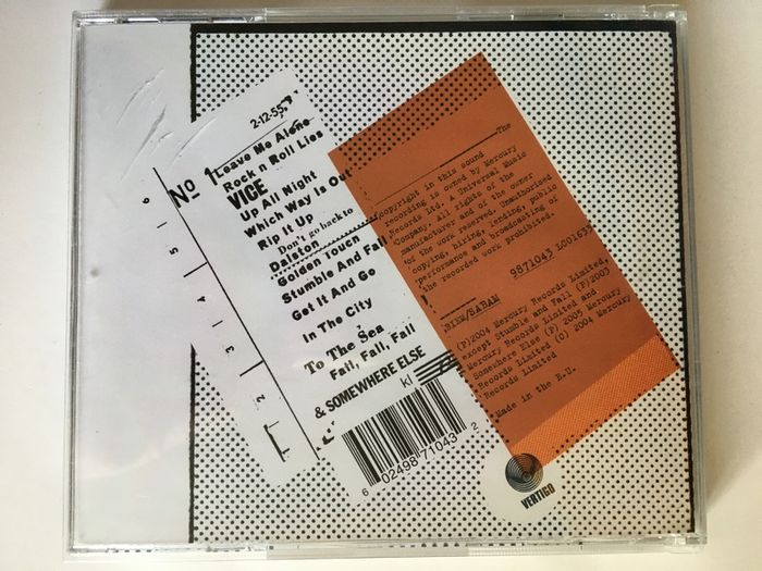 Razorlight [2004] Up All Night (CD Album)