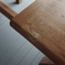 oak veneer extending dining table Image 6