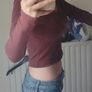 Long sleeved crop-top Image 3