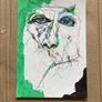 Original Art original Figurative painting contemporary Portrait Irish Art abstract painting Image 4