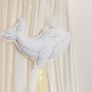 Cotton & Sweets Whale, cushion, bed mobile wall decoration white Image 3