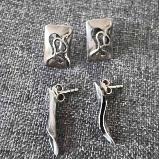 1 x   silver set + 1 x earrings
