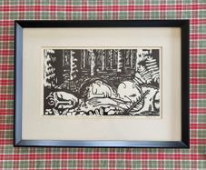 Paul Barwise Limited Edition Linocut Print