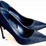 Sparkly Black Stiletto Heels - Size UK 5 (Atmosphere) Image 7