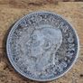 Great Britain UK 1946, One Shilling, George VI, Scottish Crest, Silver Coin - free standard postage Image 2