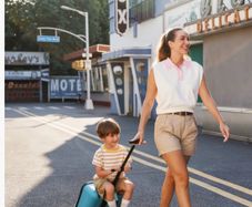 Kids Ride On Suitcase Bag
