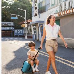 Kids Ride On Suitcase Bag