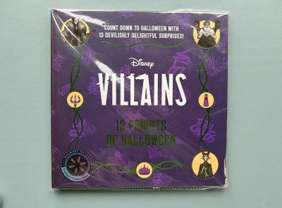 Disney Villains 13 Frights of Halloween Calendar Countdown - New Walmart Exclusive 2021
