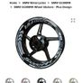 BMW S1000RR Wheel Stickers Image 2