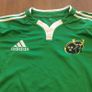 Munster Rugby Adidas Jersey Green Mens Size L - Very Rare Image 2