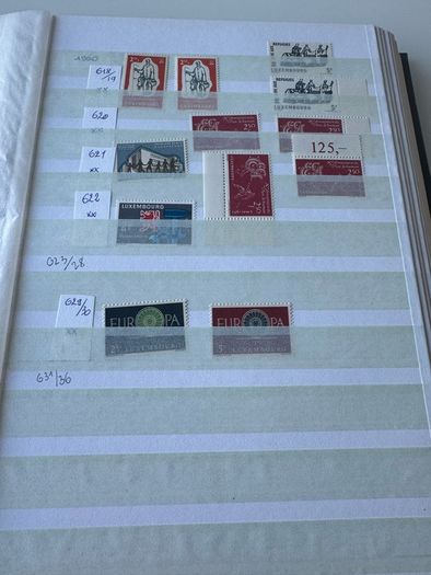 LUXEMBURG collection in 64 pages stamp album