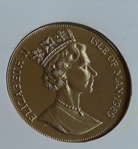 Isle of Man Mutiny on the Bounty Bicentenary 1789-1989 Crown coin stamp cover