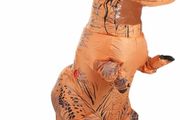 Inflatable Dinosaur Costume for Adult Blow up T-rex Costume Funny Halloween Party Costume Jurassic Dinosaur Cospaly Fancy Dress