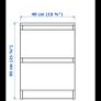 3 x bedside lockers for sale Image 2