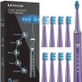 Electric Toothbrush for Adults and Kids - PHYLIAN H7 Rechargeable Whitening Toothbrush with 8 Duponts Brush Heads, 5 Modes, 3 Hours Fast Charge for 120 Days MULTIPLE COLOURS AVAILABLE (FREE POSTAGE) Image 8