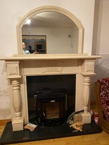 Marble Mantelpiece & Matching Arch