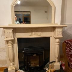Marble Mantelpiece & Matching Arch