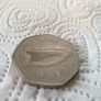 1988 Dublin Millennium 50p Eire Coin Irish Ireland Punt Pence Currency Image 4