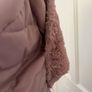 Ladie's Lilac Puffa Coat Image 6