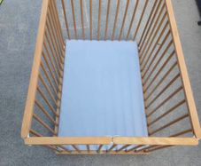Folding Wooden Baby PlayPen