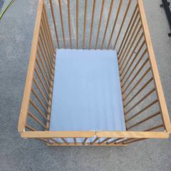 Folding Wooden Baby PlayPen
