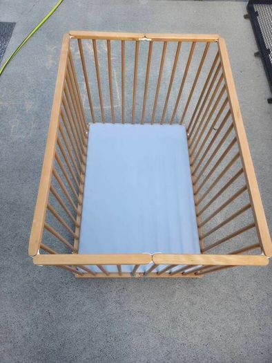 Folding Wooden Baby PlayPen