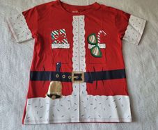 Kid's Christmas T-shirt, size: 12 years