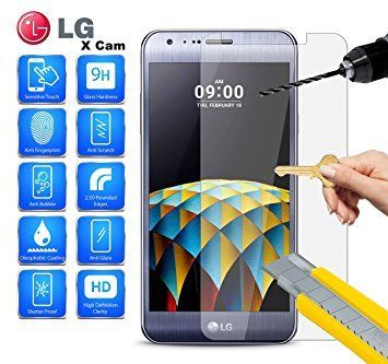 LG X-CAM tempered glass screen protector