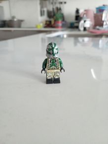 Lego star wars minifigure clone trooper commander gree sw0528