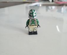 Lego star wars minifigure clone trooper commander gree sw0528