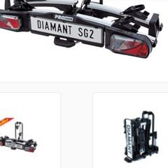 Bicycle  carrier/rack  tow bar mounted for 2 bikes/ e-bikes. New never used