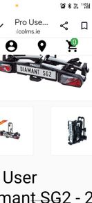 Bike carrier 2 bikes/ 2 E-bikes