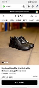 sketchers non slip work shoe